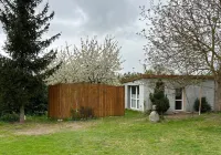 Vacation Apartment at Düstersee with Terrace and Sauna in Your Own Garden Hotels in Uckermark