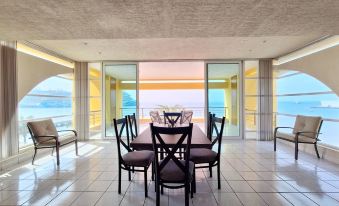 Ocean view 2BR Condo downtown Cozumel