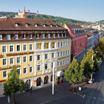 โรงแรมเวิร์ซบัวร์เกอร์ โฮฟ โรงแรมใกล้Röntgen-Gedächtnisstätte Würzburg