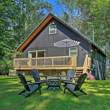 Modern East Stroudsburg Home with Deck and Gas Grill!