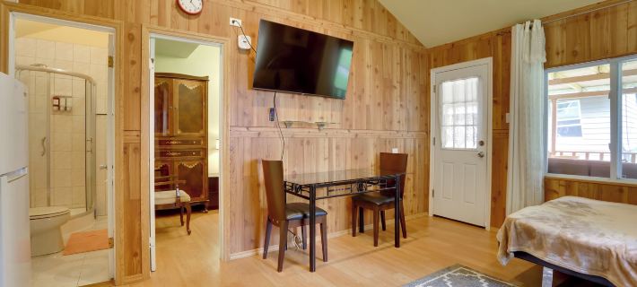 Screened Porch and Fire Pit Cabin Near Bethel Woods Hotele w: Sullivan County