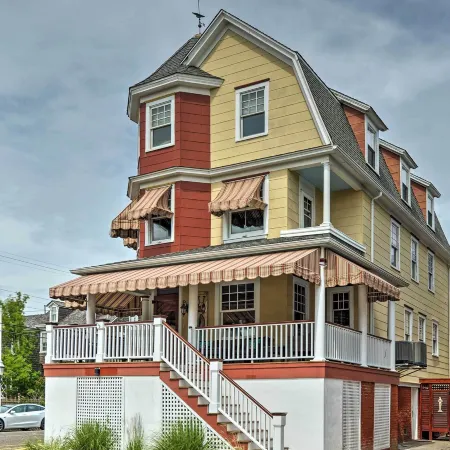 Striking Cape May Getaway, Steps from the Beach!