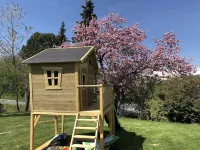 Vacation farmhouse New Style the chalet on northern Lake Constance with a barrel sauna