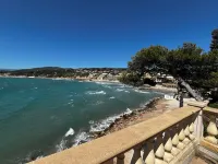 House 1OO metres from the beach with exceptional sea view