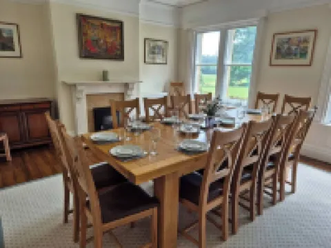 Spacious house with a large garden on a private country Estate