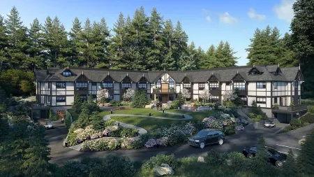 Shawnigan Lake Studio Oasis Отели в г. Шониган Лейк