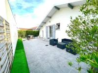 Caporizon - Villa Landaise Clim et Grande Terrasse Hotéis em Labenne