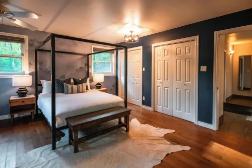 Tranquil Oasis in Trent Lakes w/ Private Ponds, Fire Pit, Game Room & Hot Tub