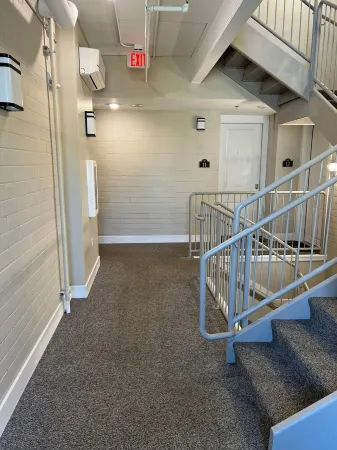 Modern condo on Manistee River just steps away from downtown!