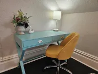 Birdsong Boho- an enchanting space blending Victorian elegance w/ bohemian flair