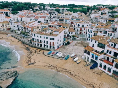 Apartament amb Espectaculars Vistes al Mediterrani Отели в г. Палафружель