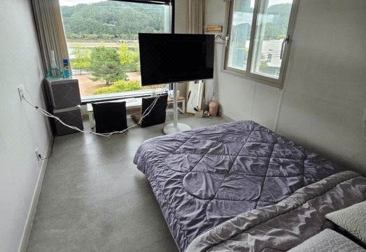 안동 숙소 내부 전경