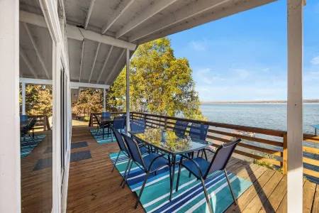 Spacious Lakefront Escape w/ Beach, Stocked Kitchen, Near Wineries & Views!
