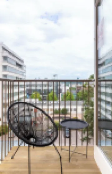 Modern 1BR Home with Sauna & Balcony