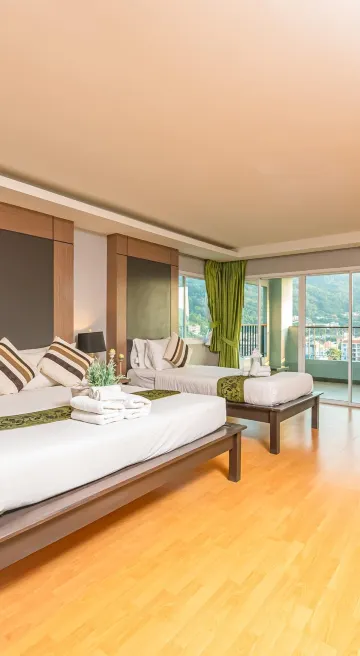 ห้องดีลักซ์ สำหรับสามท่าน