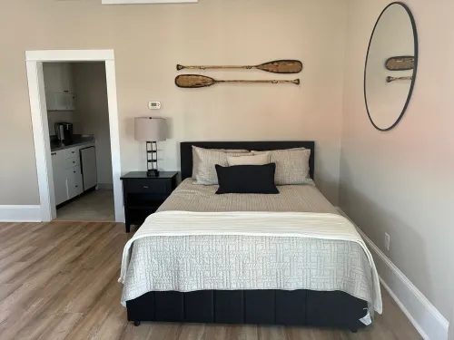 The Captains Quarters located in Cape Charles, VA offers breathtaking views.