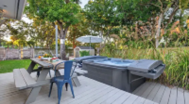 Hot Tub Firepit Deck 10Mins to Beach Near Las Olas Middle Terrace Cottage by AvantStay