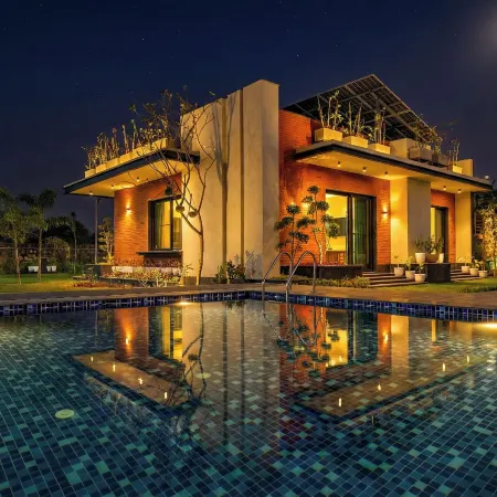 Elivaas Prassanam Vatika 2 BHK Hillside Villa with Private Pool