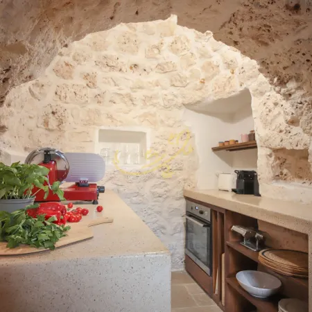 TD Trullo Titiro Vineyard Wine Cellar Pool