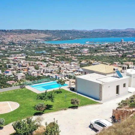 Villa Kedria with a Panoramic Ocean View