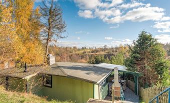 Holiday Home with Terrace Next to the Forest