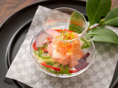 料理 美食と自家源泉を愉しむ静寂の宿　秘湯・鷹ノ巣温泉　鷹の巣館の写真