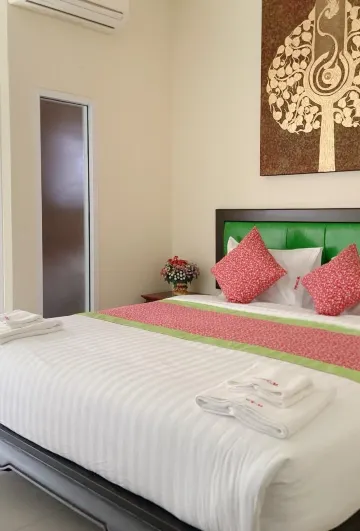 ห้องดับเบิลพร้อมเครื่องปรับอากาศ