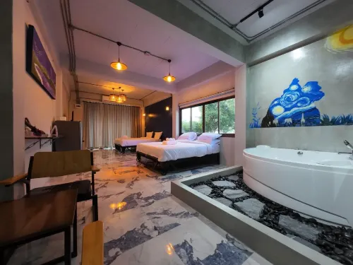 Monkey Art Hotel a Distretto di Mueang Nakhon Nayok