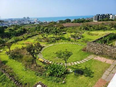 Jeju Yeohaeng and Chiyou Pension Hotels near Aewol Coast Road