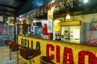 Whoopers Hostel Palolem- Money Heist Themed - bar