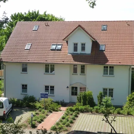 Sunny, maritime top floor apartment with a view over Zinnowitz