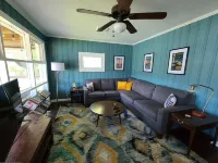 Private Riverfront Home with dock Hotels in Cople