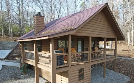 Country Mountain Cabin 2 King Suite Hot Tub