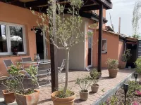 Ferienwohnung im Spargeldorf Schäpe mit Großer Südwest Terrasse 비리츠 호텔
