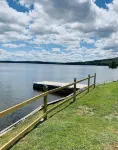 Railway camp on Moosehead Lake