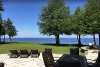 Door County Waterfront Home with Private Beach