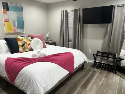 Modern Chic~Walk to Hyde Park, Bayshore, Soho~ Parking, Washer/Dryer, Patio