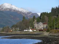 Cottage On Pier, Holy Loch Shore, Sea And Mountain Views, listed building 1830