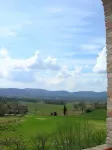 Independent house in the hills of the Sienese countryside