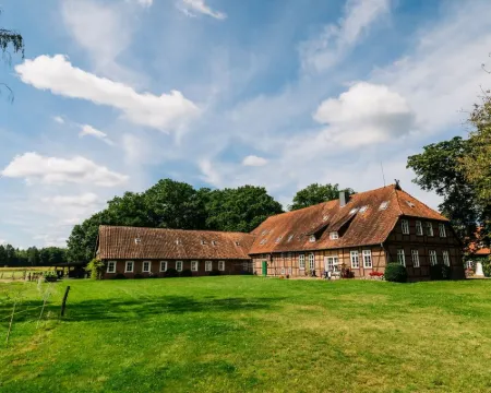 New vacation apartment on a heath farm in Bleckmar Hotels in Bergen