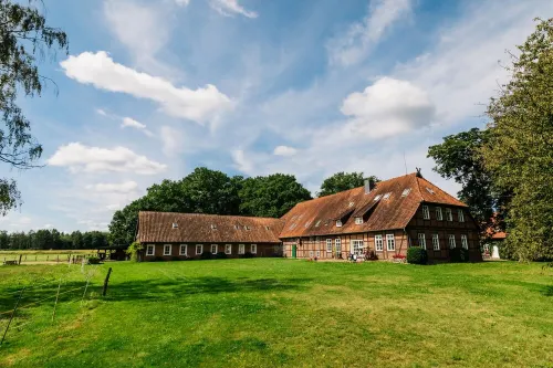 New vacation apartment on a heath farm in Bleckmar Hotels in Bergen