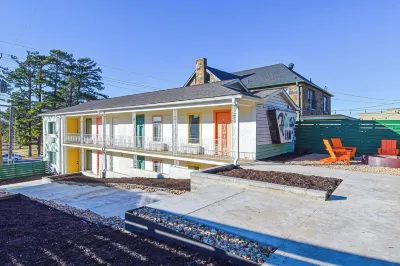 Mid-Century Themed Hotel Room in Fayetteville, AR - The Clementine on College #8 Hotels near Donald W. Reynolds Razorback Stadium