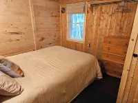 Spacious cabin on beautiful Long Lake w/waterfront view, private dock, fire pit.