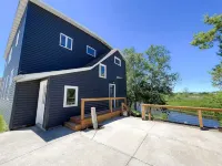 Waterfront 3 bedroom upper vacation home.