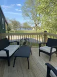 New lake view rental on Wolfcreek with boat ramp and lake access across the road