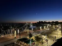 Panoramic sea view of port and beaches - 무료 와이파이
