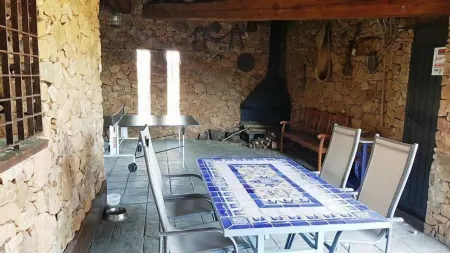 Casa Rural Sierra de Aguafría. Finca El Robledillo for 8 people Отели в г. Тентудия