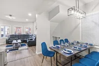 Full House, 7 Bedrooms, 9 Beds, 4 Bathrooms Close to NYC & EWR