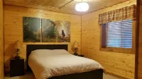 New on market.  Cabin with 3 beds and 3 baths surrounded by forest Hotels in Springville
