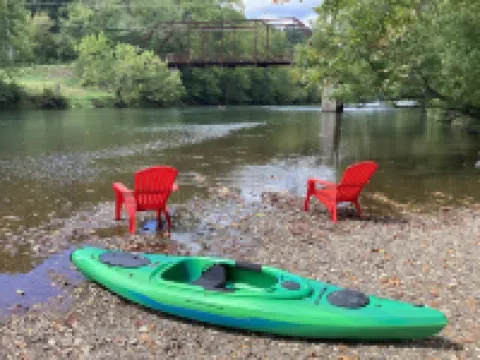 joins the hiking and biking trail. Walk to the river to fish, kayak or relax. Hotels in Falling Spring
